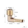 Латунный штуцер для шланга 4мм-19мм елочка 1/8" 1/4" 1/2" 3/8" BSP внутренняя резьба медный соединитель муфта адаптер