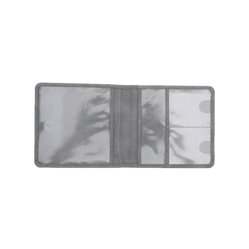 Car Insurance Information File Protection Case Folder PU Leather Short Motorcycle Driving License Protection Case Storage Bag