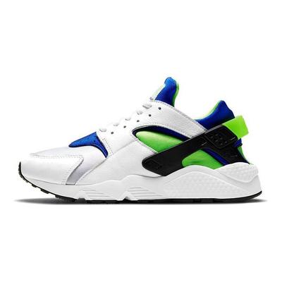 Мужские кроссовки Air Huarache Scream Green 2021 Унисекс Белый Королевский синий Черный DD1068-100