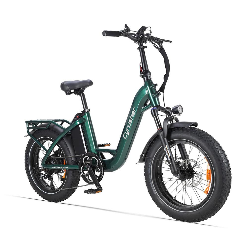 CYRUSHER Rumble2.0 20" E-bike For Women 250W Motor 48V 18Ah Battery