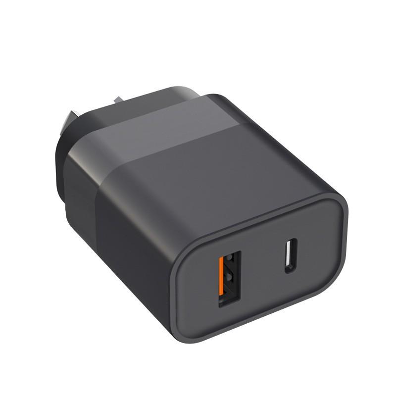 Сертифицированное SAA PD30W A+C Зарядное устройство Type-C USB QC3.0 12V 1.5A Австралийская стандартная вилка