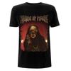 Cradle of Filth Demon Nun & Filthy Slogan Double-Sided Print Black Cotton T-shirt Men Metal Unisex Tee