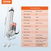 Linear Actuator 12V 6 Inch High Load 330lbs/1500N 0.19"/s IP54 Protection