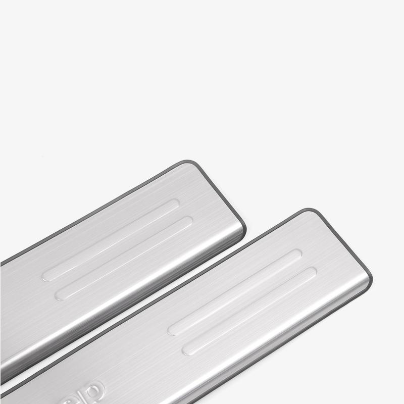 Для Jeep Grand Cherokee 2010-2014-2018 Нержавеющая сталь Накладка на порог кузова Защитная накладка Отделка Защита от царапин Педаль Порог Накладка