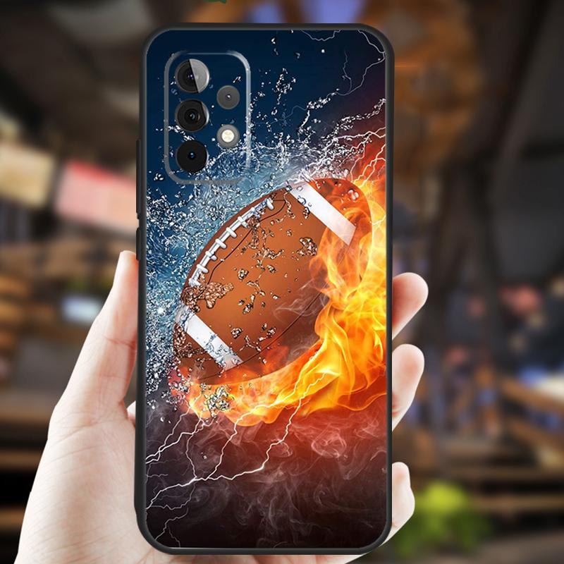 Чехол для регби для Samsung Galaxy A32 A56 A16 A15 A22 A52 A54 A14 A26 A36 A55 A35 A05 A06 A53 A33 A13