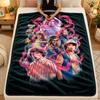 Flannel BlanketStranger Things Warm Soft Throw Blanket for Indoor Sofa Bed Living Room Use