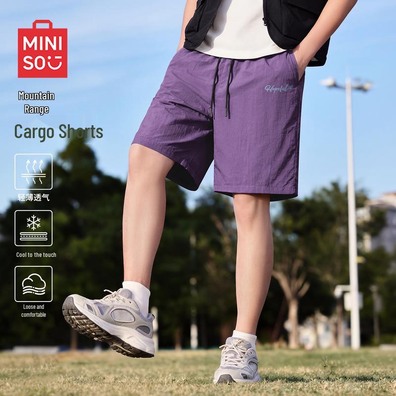 MINISO Мужские летние повседневные шорты карго