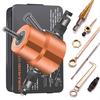 Double Tip Sheet Metal Cutting Nibbler Metal Saw Cutter 360 Degree
