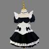 Gaming Costume Cosplay Miracle Nikki Black and White Chocolate Maid Outfit Lolita Princess Dress