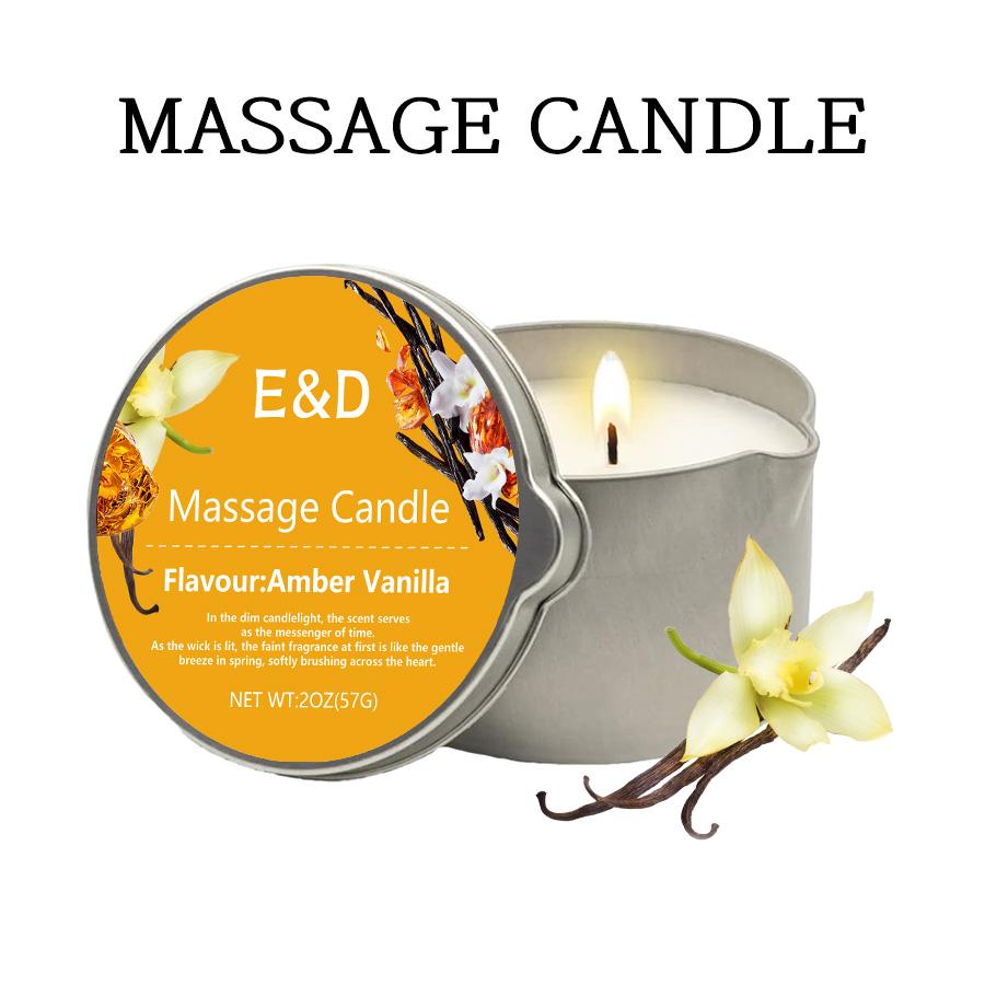 1pc Massage Oil Candle, Spa Essentials,Hydrating & Soothing, Relieving Dry Skin,Amazing Gift for Menor Women/2oz