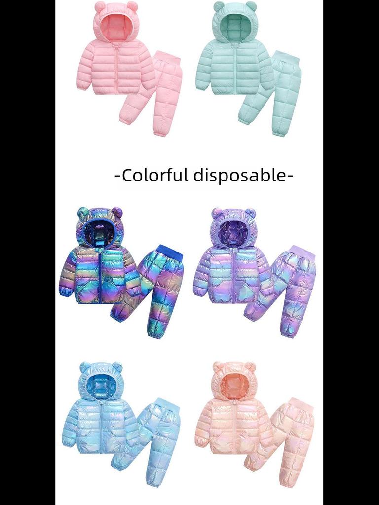 2023 Новый Детский Хлопковый Легкий Костюм: Модное детское пальто осень/зима