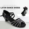 Женская обувь для девочек и детей, танцевальная обувь для латиноамериканских танцев, обувь для бальных танцев и вечеринок, обувь для танцев сальса