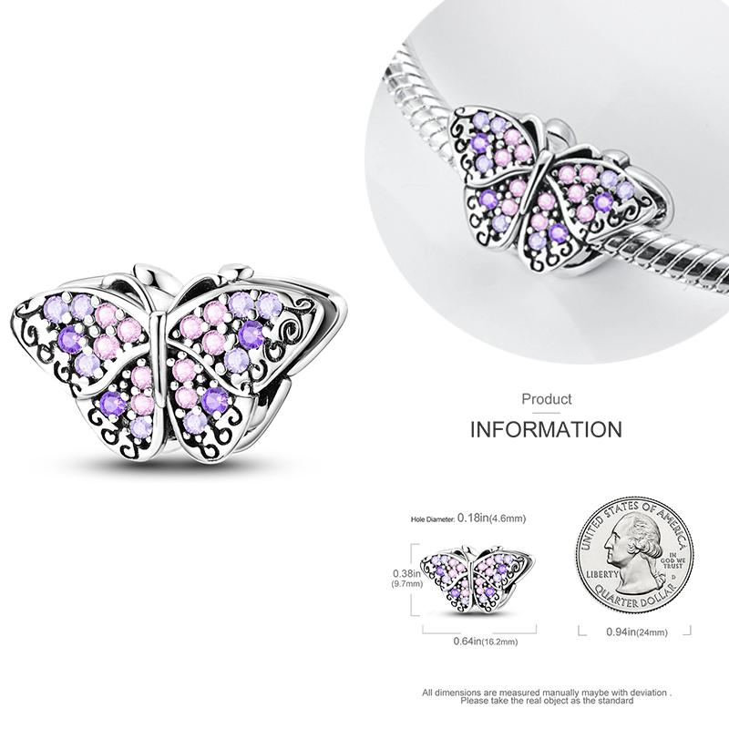 Charms Copper Beads For Women Fit Original Bracelet Animals Diy Pendants Jewelry