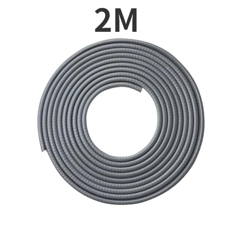 2/3/5M автомобильная дверь противоударные полосы со стальным диском бампер отделка края защитная полоса от царапин уплотнительная защита стиль автомобиля декор