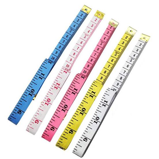 5 шт. измерительная лента гибкая линейка для измерения тела двойная швейная линейка для пошива одежды для похудения