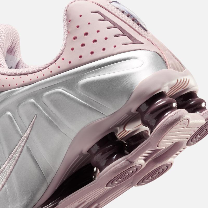 Nike Женские дышащие кроссовки на воздушной подушке с высоким каблуком для лета, амортизирующие, фитнес-обувь - NIKE SHOX R4 AR3565