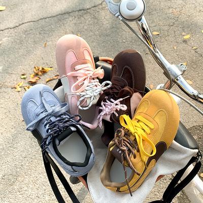 Корейская версия уродливых милых кроссовок с большой головой, женские, весна и осень 2025, новая мягкая подошва, повседневные, универсальные, спортивные туфли Форреста Гампа б