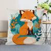 Наволочка для подушки декоративная мультяшная лиса бархатная наволочка x прямоугольная наволочка для диванных подушек для гостиной