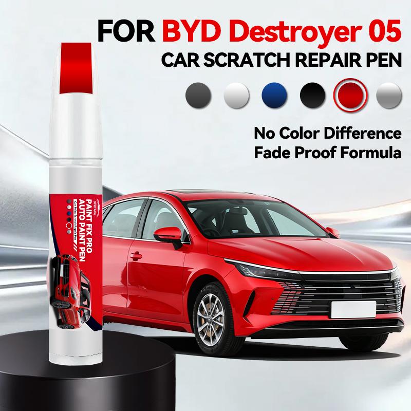 OPRTAMG Purpose Vehicle For BYD Destroyer 05  1996-2026 Paint Repair Pen Touch Up Scratch Remover DIY Auto Accessories Black Whi
