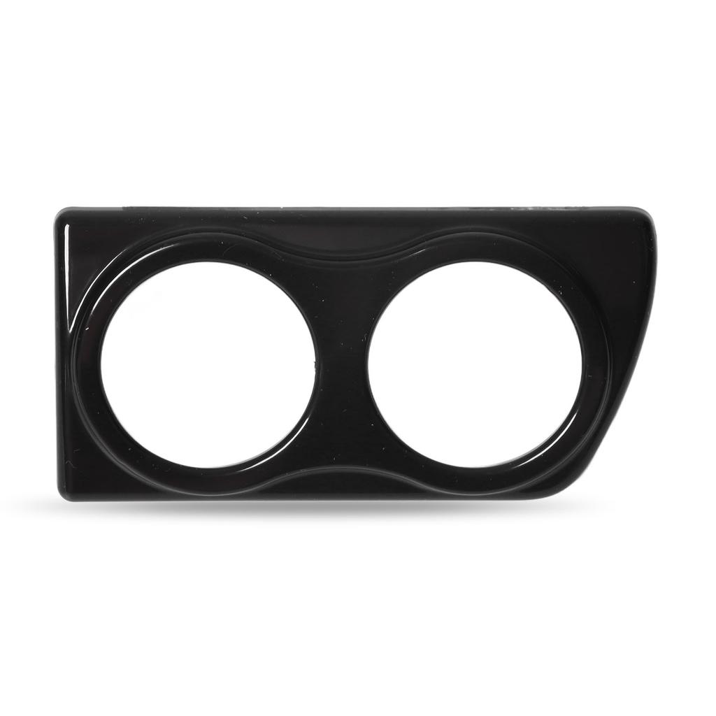 Двойной подиум для приборов на приборную панель, держатель приборов для воздуховода, глянцевый черный, замена для Vauxhall Astra H VXR MK5 RHD