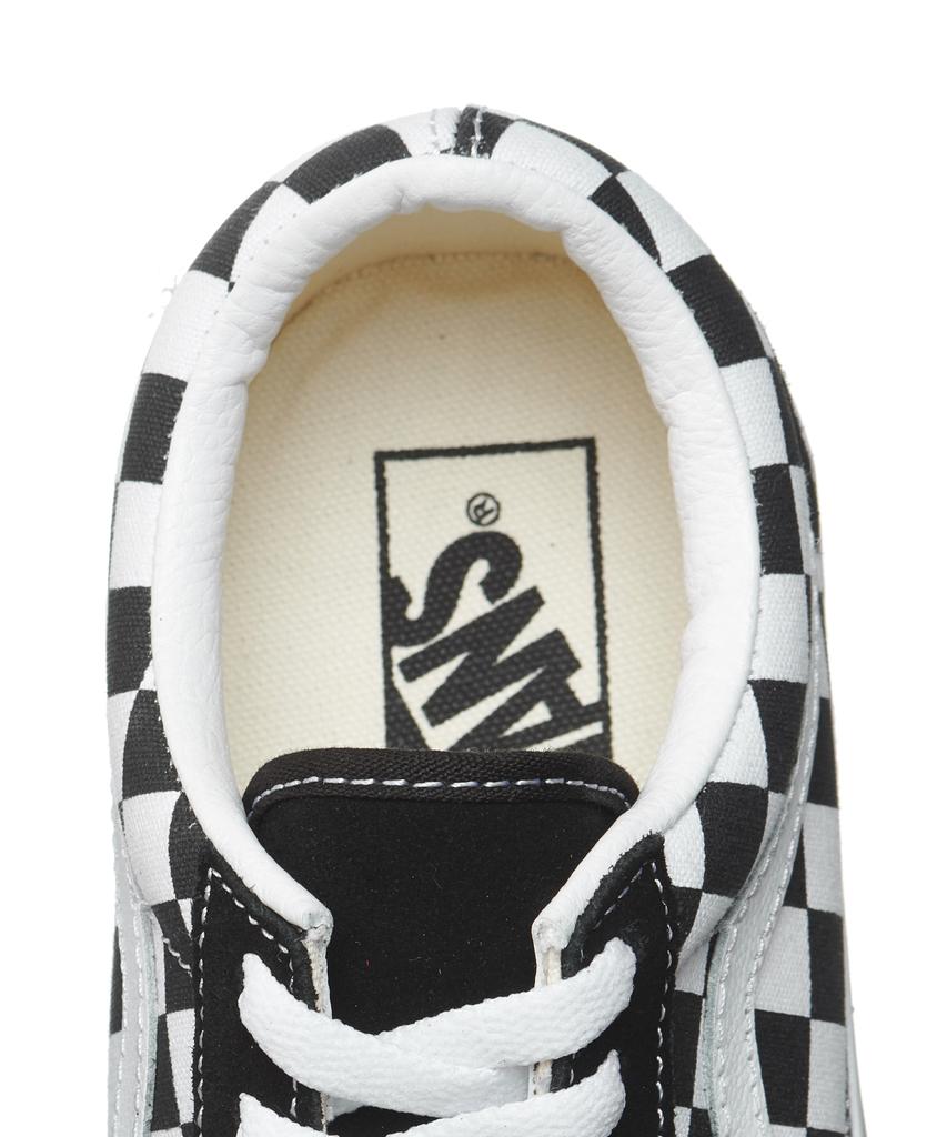 Vans Old School на платформе - (шахматная доска) черный:Белый / Vn0A3B3Uhrk1