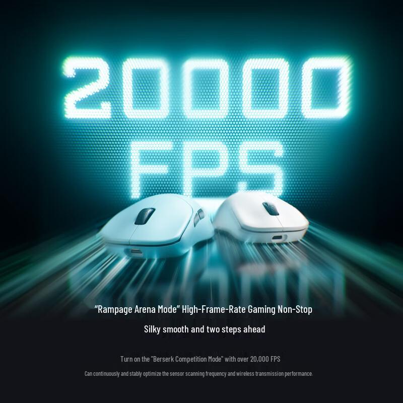 Легкая игровая мышь Rapoo VT7sV2 с двумя режимами