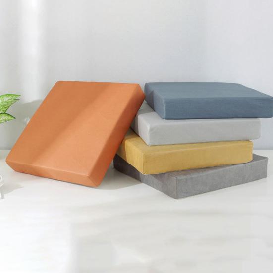 Водонепроницаемая подушка для сиденья с противоскользящей резиновой спинкой, застежкой-молнией, дизайном, высотой, комфортом, поддержкой, разноцветным ковриком для стула, патио, гостиной, кухни