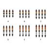 Black Aluminium Alloy Shock Absorber For 1/10 RC Truck Crawler SCX10 TRX4 Easy To Install