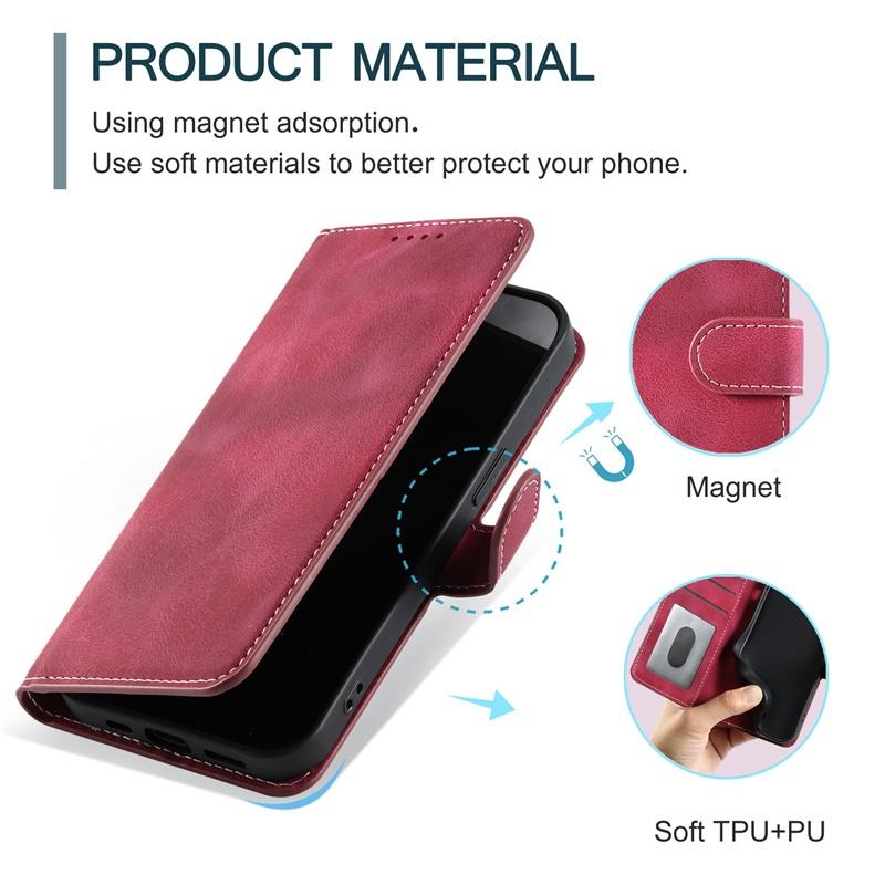 Для Realme 12 12X Plus C30 C30S C67 C65 C20 V11 V23 Q5i V23i Narzo 50 70 Pro 4g 5g роскошный кожаный чехол-книжка с отделением для карт и подставкой