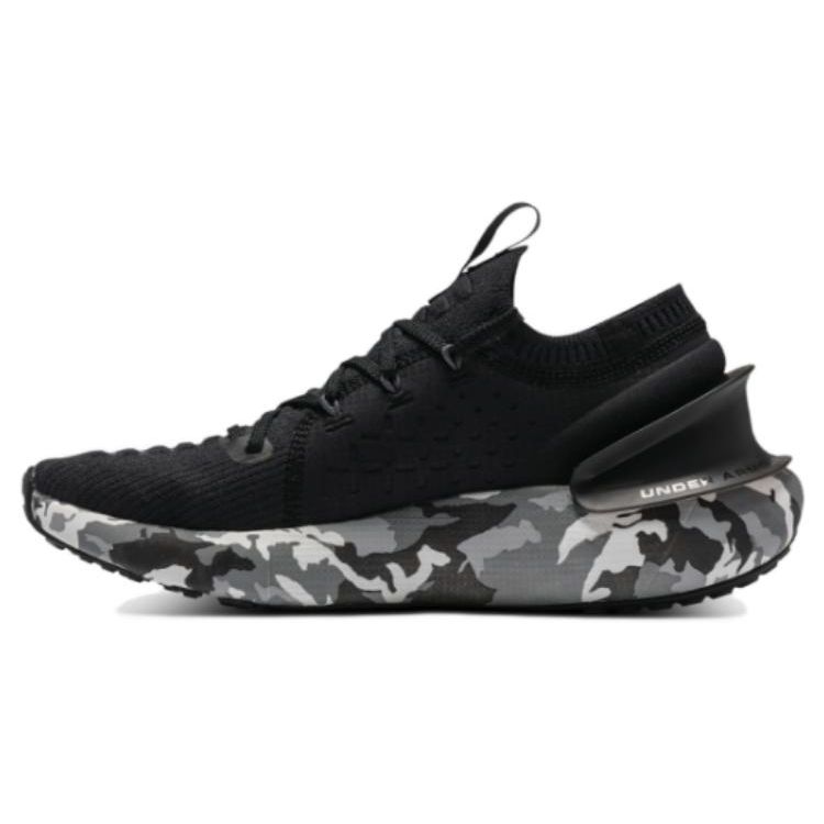 Under Armour HOVR Phantom 3 Ops Black White Camo Men Sneakers 3027040-001