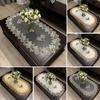 Кружевная скатерть для стола, свадебное украшение стола, украшение и аксессуары для стола, кухонная скатерть, декор комнаты