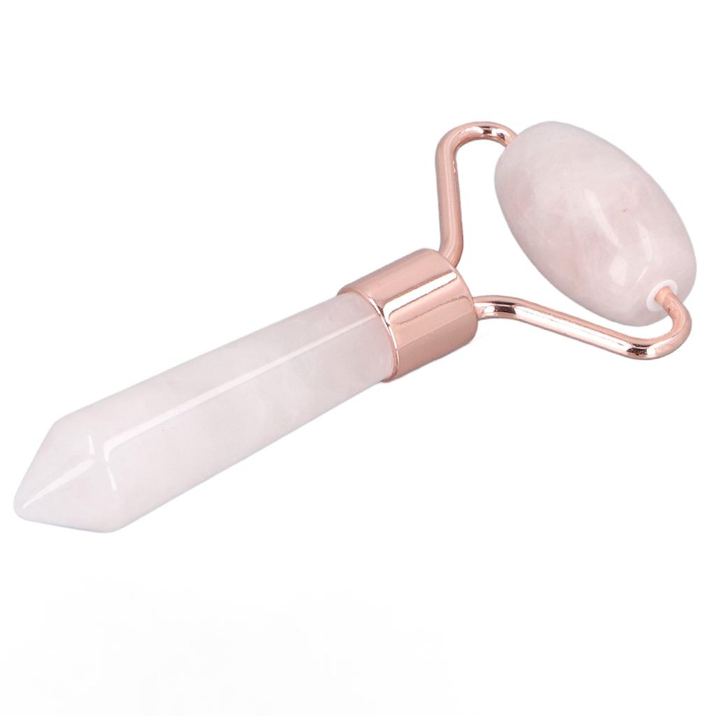 Jadestone Roller Ergonomic Skin Care Portable Facial Beauty Roller for Arm Back Waist