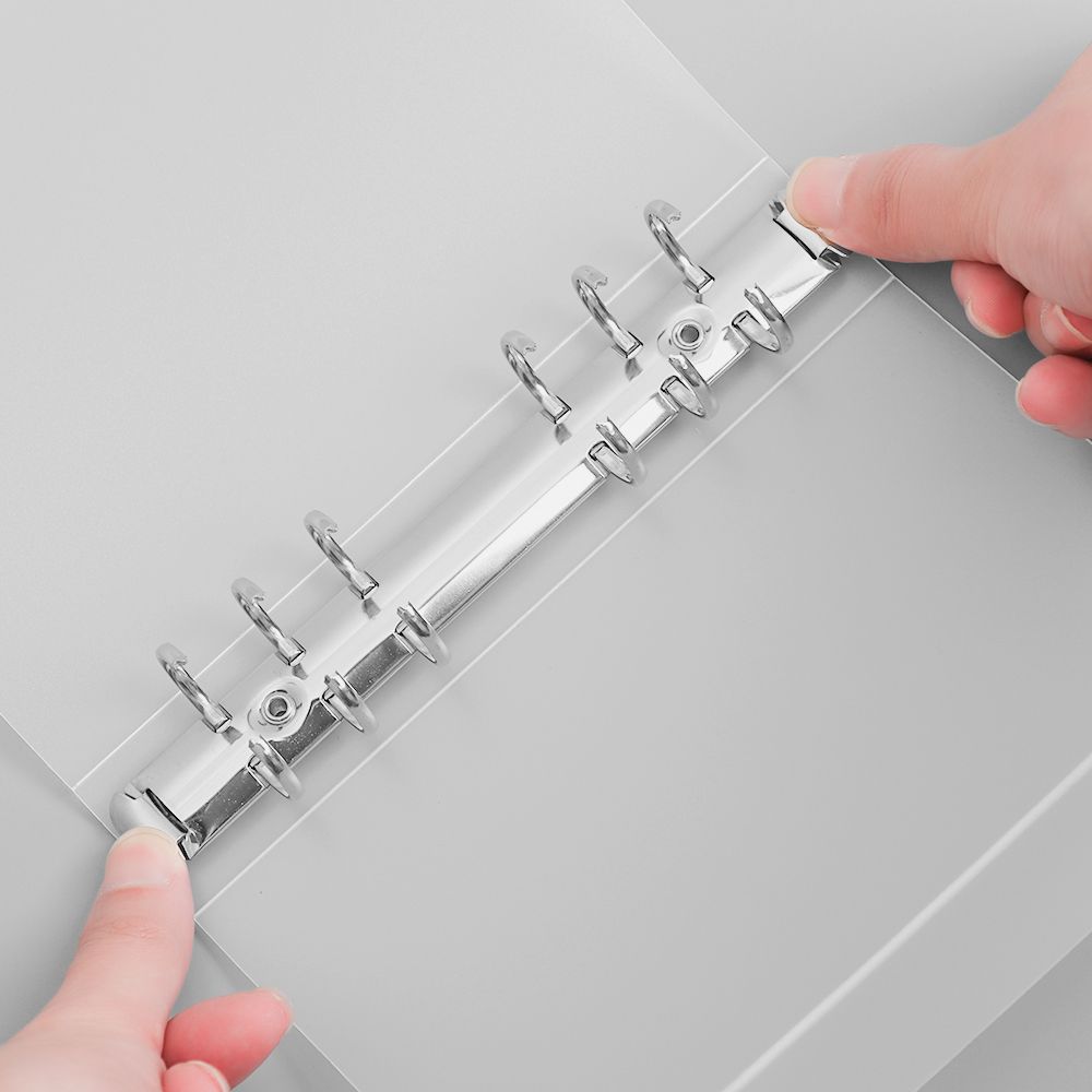 Fashion Journal Diary Plastic Shell Stationery Ring Binder File Folder Notepad Cover Notebook Shell