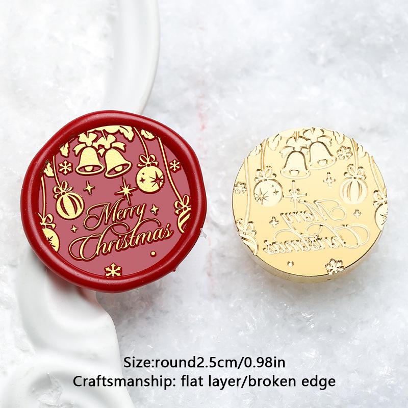 На Рождество Снежинка Снеговик Сургучные печати DIY Скрапбукинг Восковая печать Штамп Принадлежности для рукоделия Новый год Рождество DIY Подарок