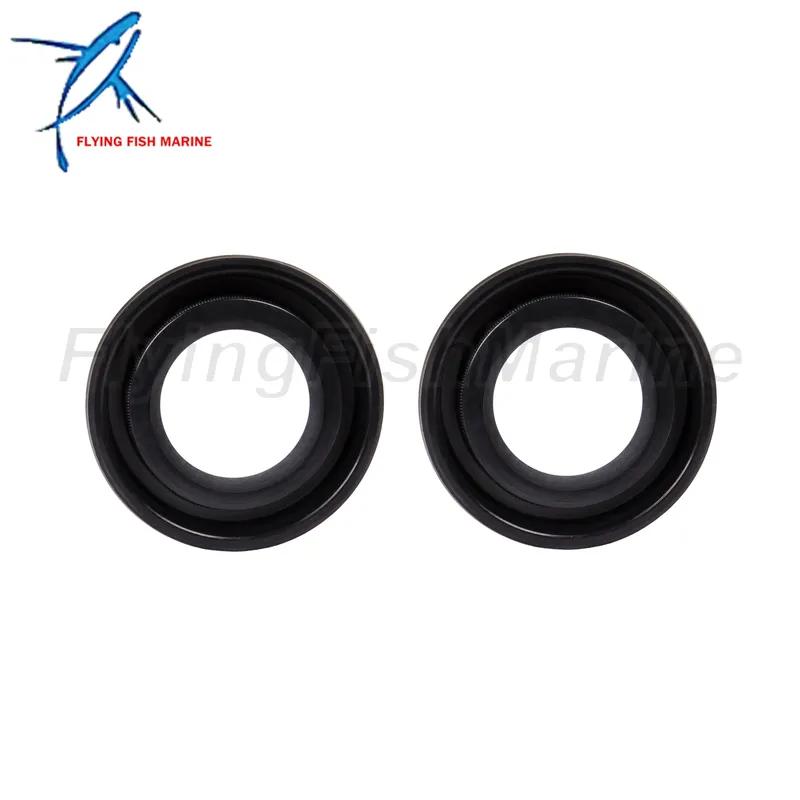 Outboard Engine 93101-15074 93101-15074-00 Oil Seal for Yamaha Boat Motor 6HP 8HP 9.9HP, 2pcs