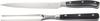 VICTORINOX Carving Knife and Fork Knives for BBQ and Steak Grand Set, Set, Black, Professional-Grade Grilling, Maître, Forged, 7.7243.2