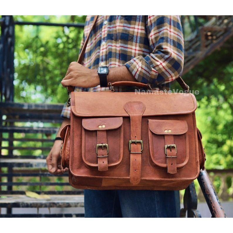 Мужские сумки для ноутбука, мужские кожаные сумки-мессенджеры, сумка, кожаная мужская сумка через плечо, кожаная сумка для колледжа, кожаная школьная сумка