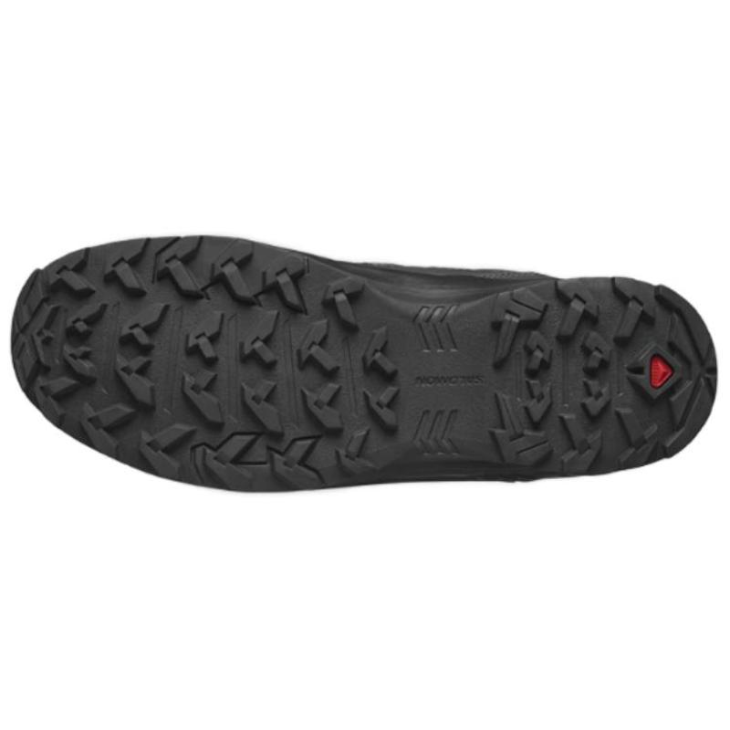 SALOMON X Braze MID GTX Амортизирующие, Водонепроницаемые и Дышащие Полувысокие Походные Ботинки Мужские Черные Кроссовки 471748
