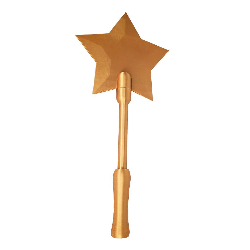 Star Shaped Silicone Wand with Soft Handle Flexible Design Safe for Children and Adults Suitable for Sensory Play and Stress Relief Tool