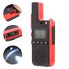 Портативная мини-рация 99-канальная портативная дальняя двухсторонняя радиостанция с чистым звуком, цвет красный