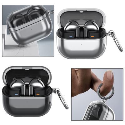 Мягкий силиконовый чехол Secure Fit для Samsung Buds 3 Pro и доступ к порту зарядки