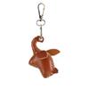 PU Leather Hanging Ornament Elephant Bag Pendant Classic Car Key Chain  Gift