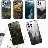 Красивый чехол с изображением природы, леса и деревьев для iPhone 14 13 12 11 15 16 Pro Max Plus XS Max X XR 7 8 Plus 13 12 Mini