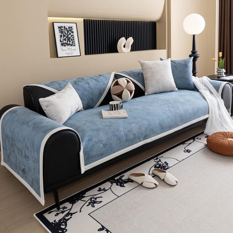 Подушка для дивана из шенилла, универсальный чехол от пыли на все времена года, мягкая подушка для сиденья, высококачественный чехол-одеяло