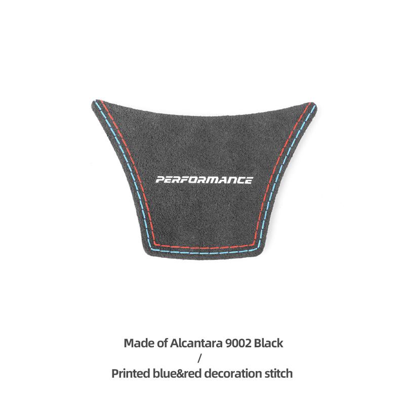 For BMW F10 F07 F01 F02 Series 7 5 GT Made of Alcantara Car Interior Tuning Steering Wheel Panel Stickers Trims Accessories