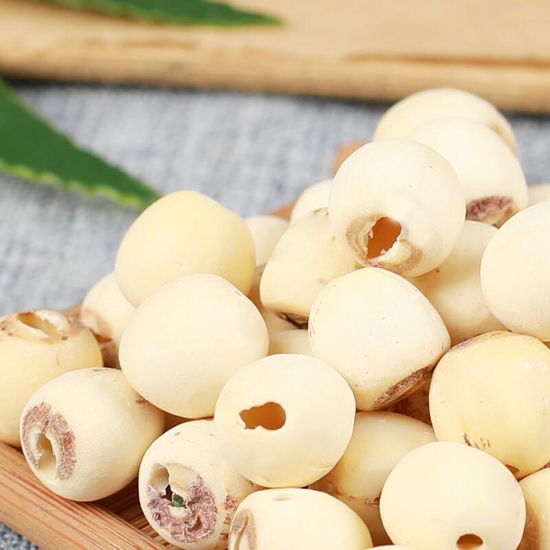 Белый лотос Китайская травяная медицина Мякоть лотоса Ляньцзы Верх Семена лотоса Травы Еда