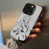 Популярный-Аниме--Магическая Битва Чехол для Телефона Для iPhone 17,16,15,14,13,12,11 Plus Pro Max Цветной Серебристый Чехол для Телефона