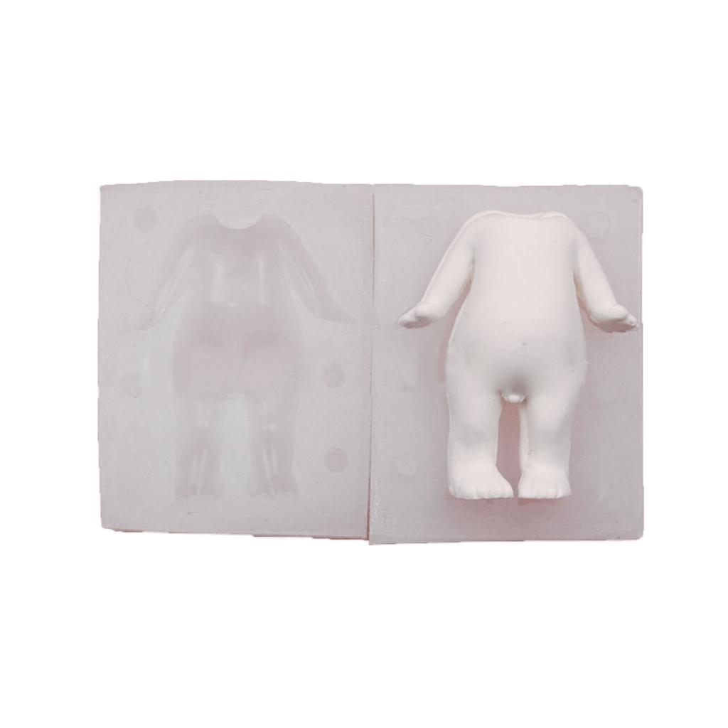 Кукольные тела, ноги, модель, силиконовые формы для помадки, ароматерапия, гипсовая форма для глины, форма для поделок, инструменты для украшения тортов и выпечки