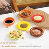 6 в 1 набор керамических мини-тарелок для бургеров, креативное оформление гамбургеров, набор тарелок для суши и соуса