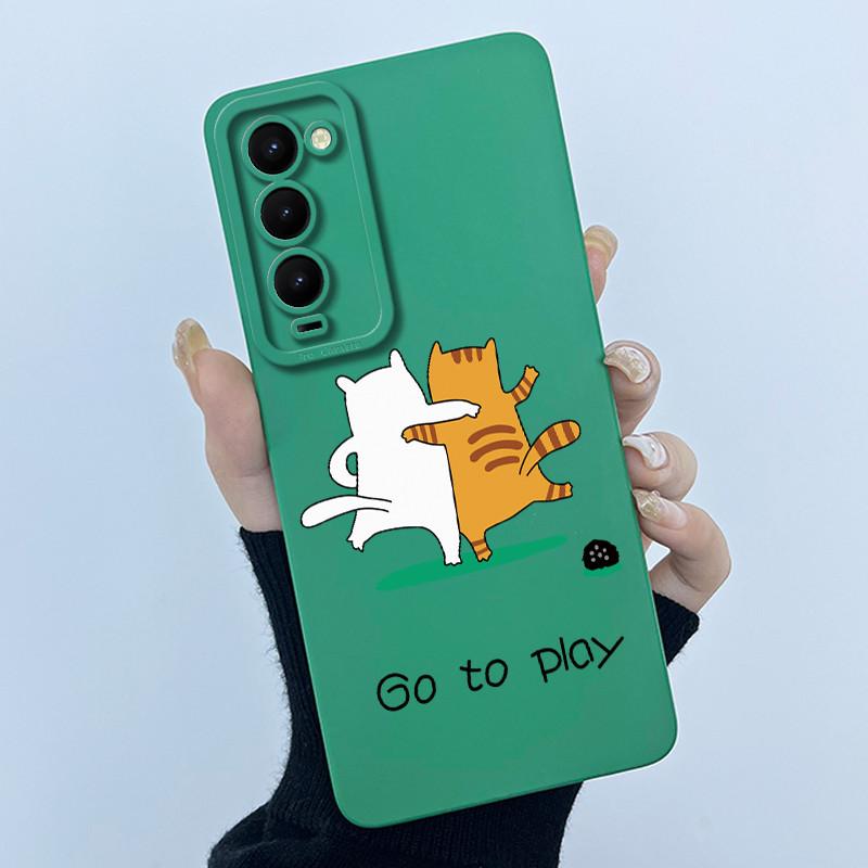 Для Tecno Camon 18 18P 18T 18i Чехол Мягкий Силиконовый Чехол для Телефона Сладкая Печать Мультяшный Защитный Чехол Милая Расписная Задняя Крышка